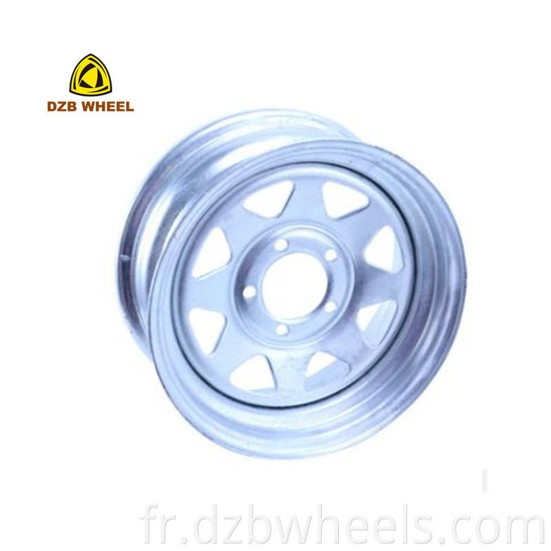 Wholesale Steel Trailer Wheel Rims 14 Inch 4 Holes 4x100 Steel Rim Of 144